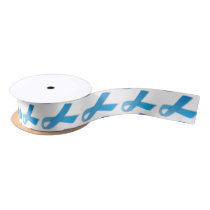 1.5" Wide Satin Prostate Cancer Awareness Ribbon