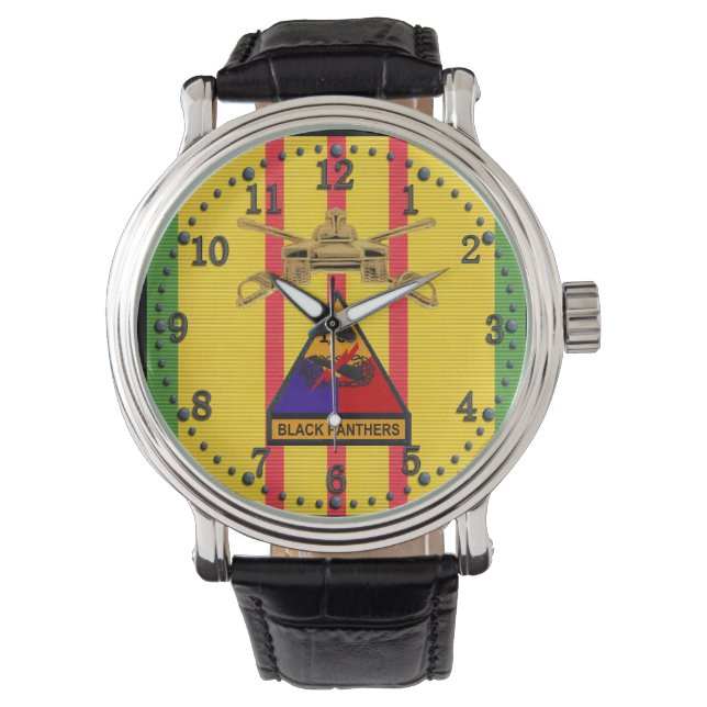 1/69th Armor Insignia and Patch VSM Watch (Front)