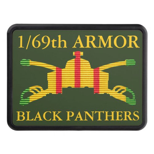 169th Armor Insignia Vietnam Hitch Cover