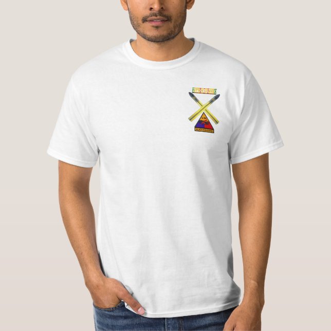 1/69th Armor M48A3 Patton Gunner Shirt (Front)