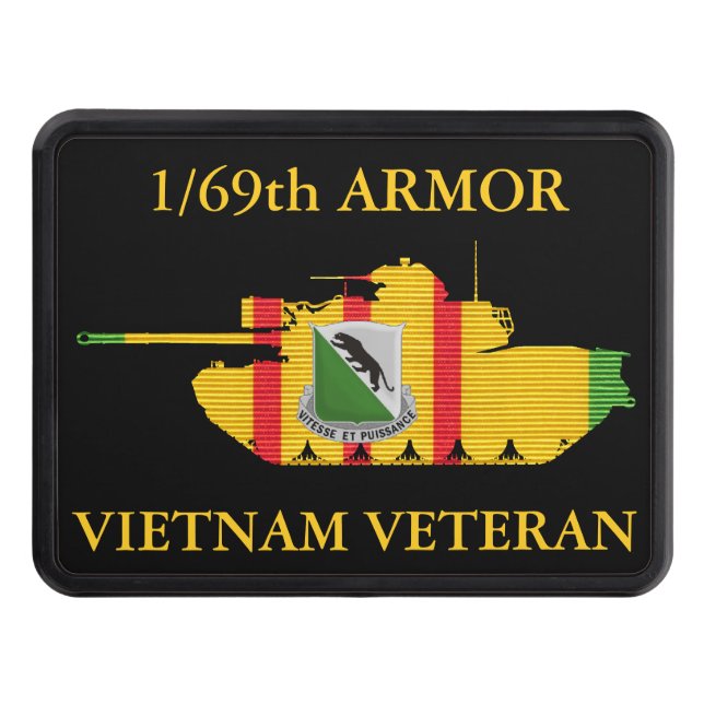 1/69th Armor M48A3 Patton VSM Hitch Cover (Front)