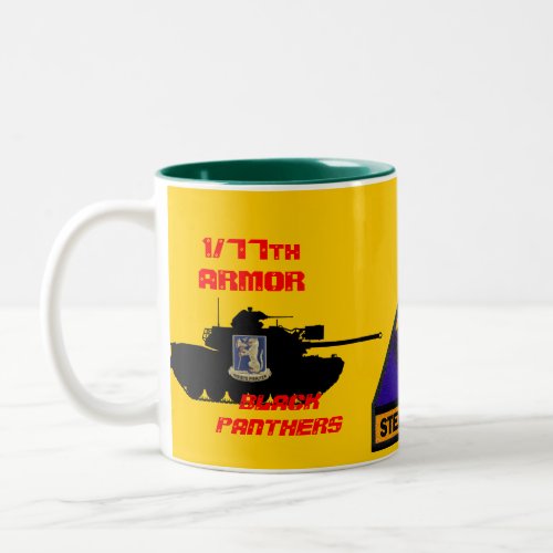 177th Armor Black Panthers Steel Tigers Mug