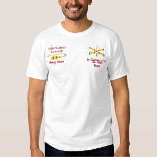 1/7th Cav. 1st Cav. Div Crossed Rifles & UH1 Shirt