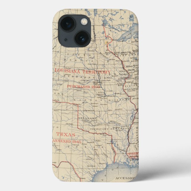 1 Accessions of territory Case-Mate iPhone Case (Back)