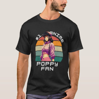 1 Anime Poppy Ga Kawaii Beautiful T-Shirt