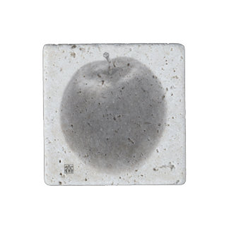 1 apple stone magnet