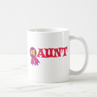 #1 Aunt Coffee Mug