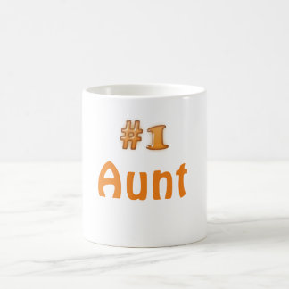 #1 Aunt Coffee Mug