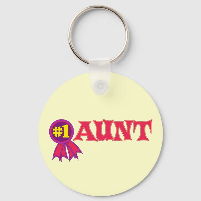 #1 Aunt Keychain (Front)