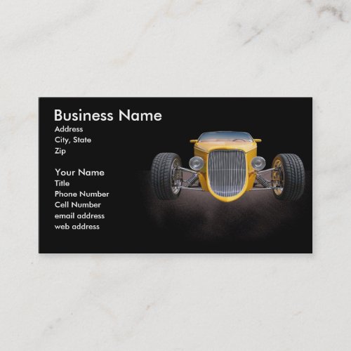 1 Bad Roadster Business Cards