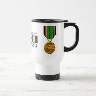 1 BATTLE STAR / WORLD WAR II VETERAN TRAVEL MUG