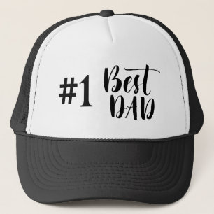 #1 Best Dad Trucker Hat