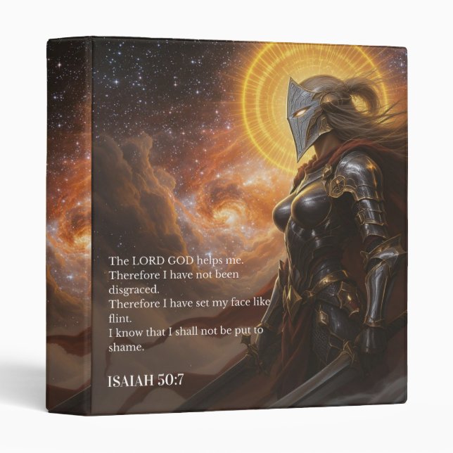 1" Binder Warrior  (Front/Spine)