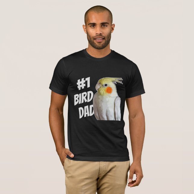Cockatiel Dad Funny Bird Lover Best T-Shirt