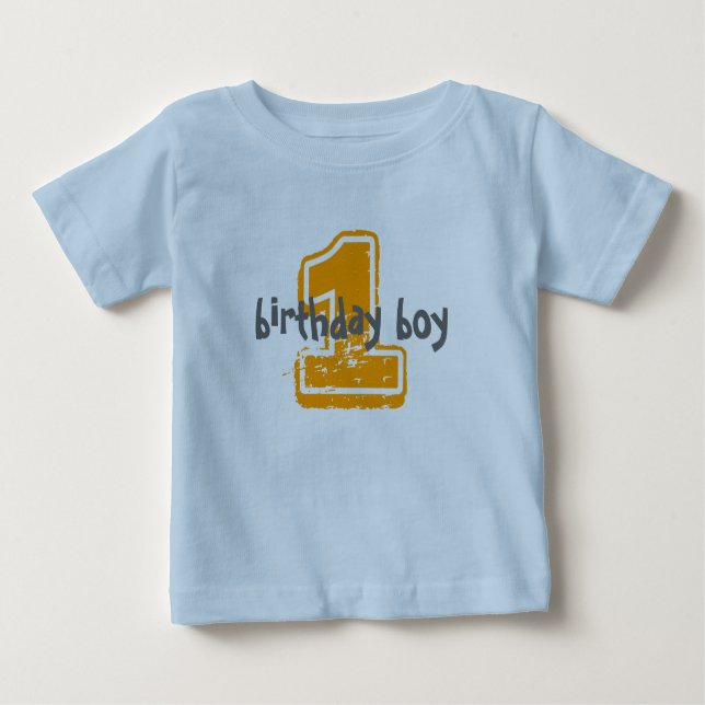 1, birthday boy baby T-Shirt (Front)