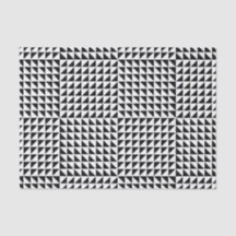 #1 Black & White Triangle Pattern Optical Illusion