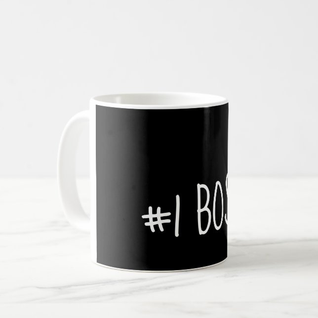 #1 BOSS mug (Front Left)