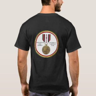 1 CAMPAIGN STAR AFGHANISTAN WAR VETERAN T-Shirt