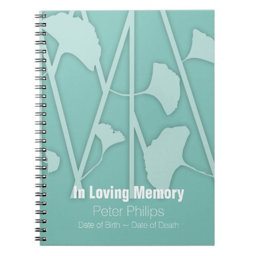 1 Choose Background Color Memorial Guest Book
