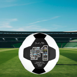 #1 coach custom photo montage collage team sport soccer ball