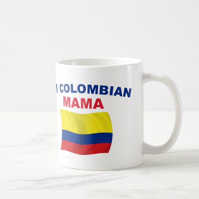 #1 Colombian Mama Coffee Mug (Right)