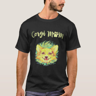 1 Corgi Mom Corgi T-Shirt