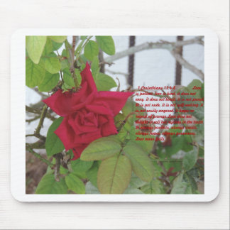 1 Corinthian 13:4-8 Love is..... Mousepad