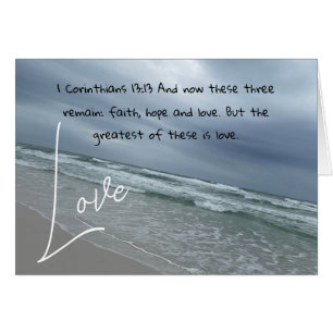 1 Corinthians 13:13 Cards