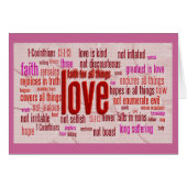 1 Corinthians 13:1-13 Heart Cloth (Front Horizontal)