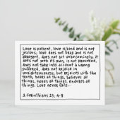 1 Corinthians 13 4-8 (Standing Front)