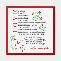 1 Corinthians 13 4-8 | Love Never Fails