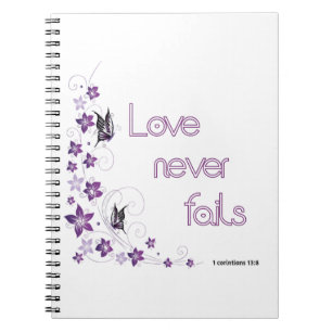 1 Corinthians 13:8 Notebook