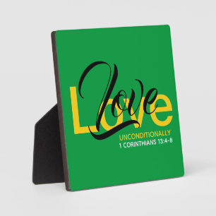 1 Corinthians 13   Christian LOVE Plaque