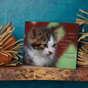 1 Corinthians 13 Inspirational Plaque