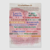 1 Corinthians 13 - Love (Front)