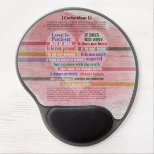 1 Corinthians 13 - Love Gel Mouse Pad