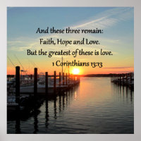 1 CORINTHIANS 13 SUNSET DESIGN