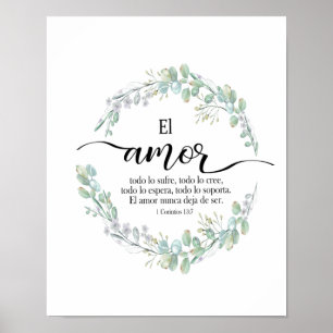 1 Corinthians 13, The amort poster