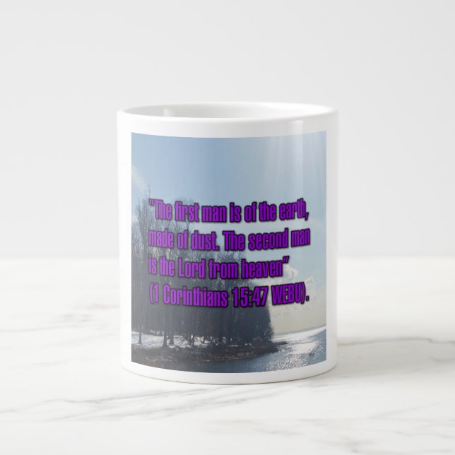 1 Corinthians 15:47 WEBU Mug (Front)