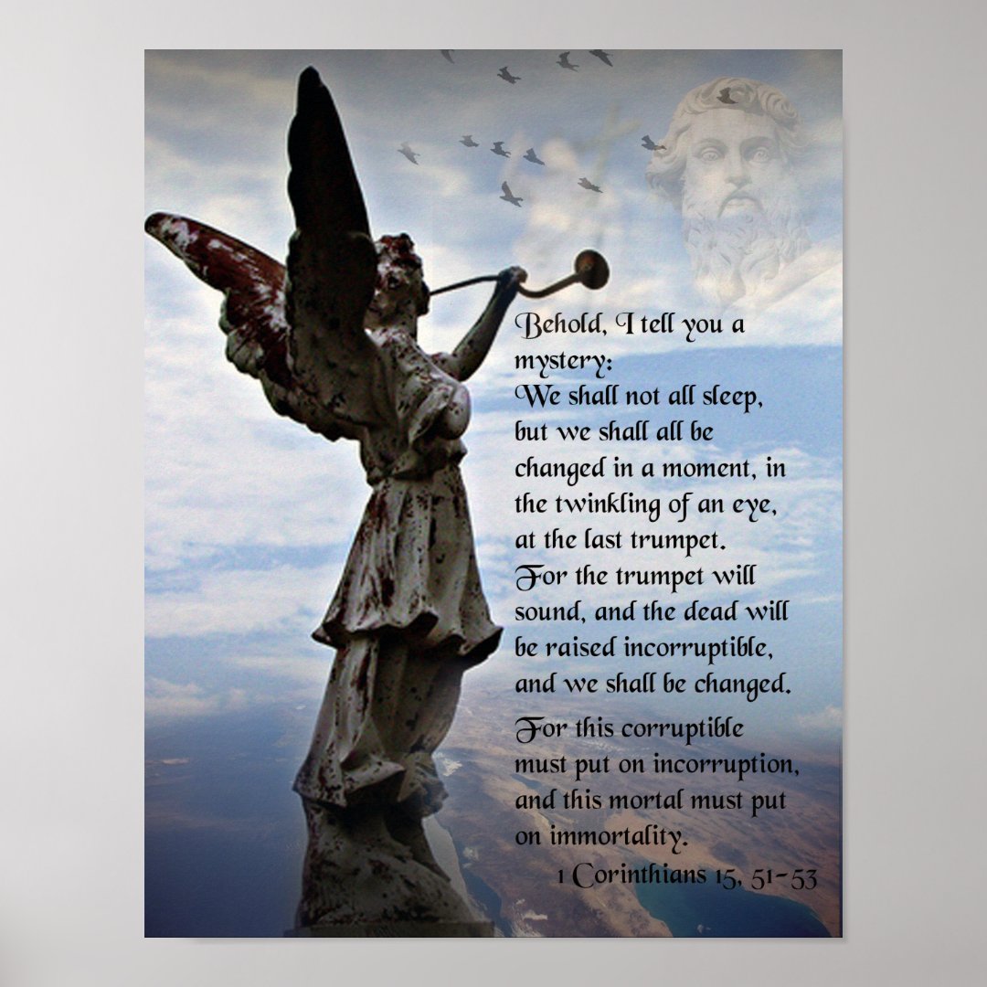 1 Corinthians 15;51-53 Poster | Zazzle