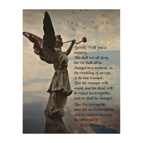 1 Corinthians 1551_53 Wood Wall Art