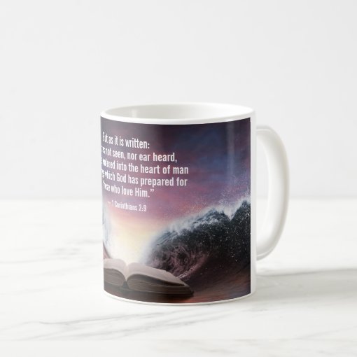 1 Corinthians 29 Eye has not seen, nor ear heard, Coffee Mug Zazzle