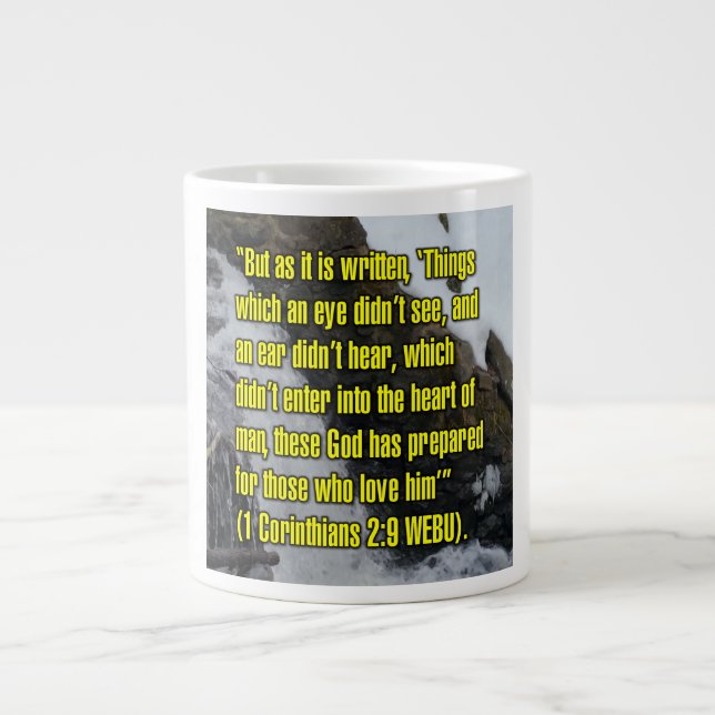 1 Corinthians 2:9 WEBU Mug (Front)