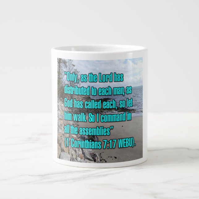 1 Corinthians 7:17 WEBU Mug (Front)