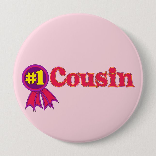 #1 Cousin Button (Front)