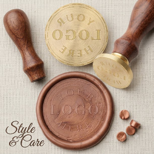 1" Custom Wax Seal Stamp – Add Your Brand Logo
