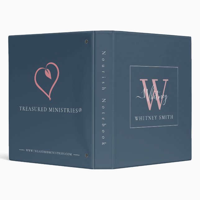 1" Customizable Binder (Background)