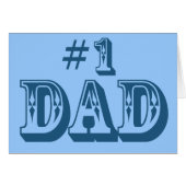 #1 Dad (Front Horizontal)