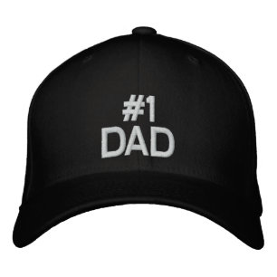 #1 DAD Baseball Cap for Father's Day