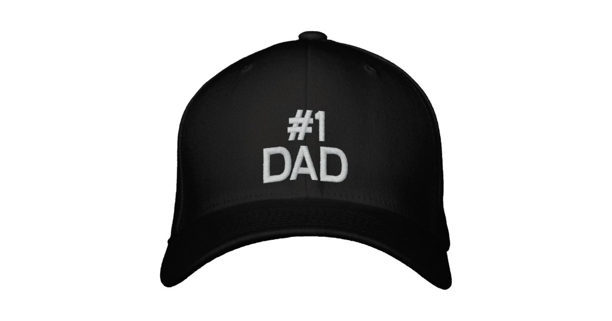 1 DAD Baseball Cap for Father's Day Zazzle